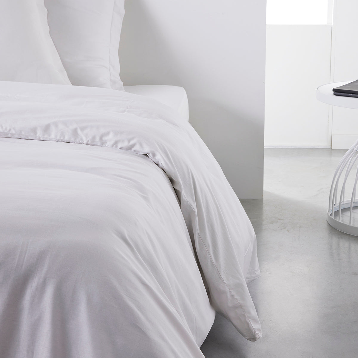 Permanent Uni Essential - Housse De Couette - Craie