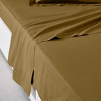 Permanent Unis Essential - Drap Plat - Marron