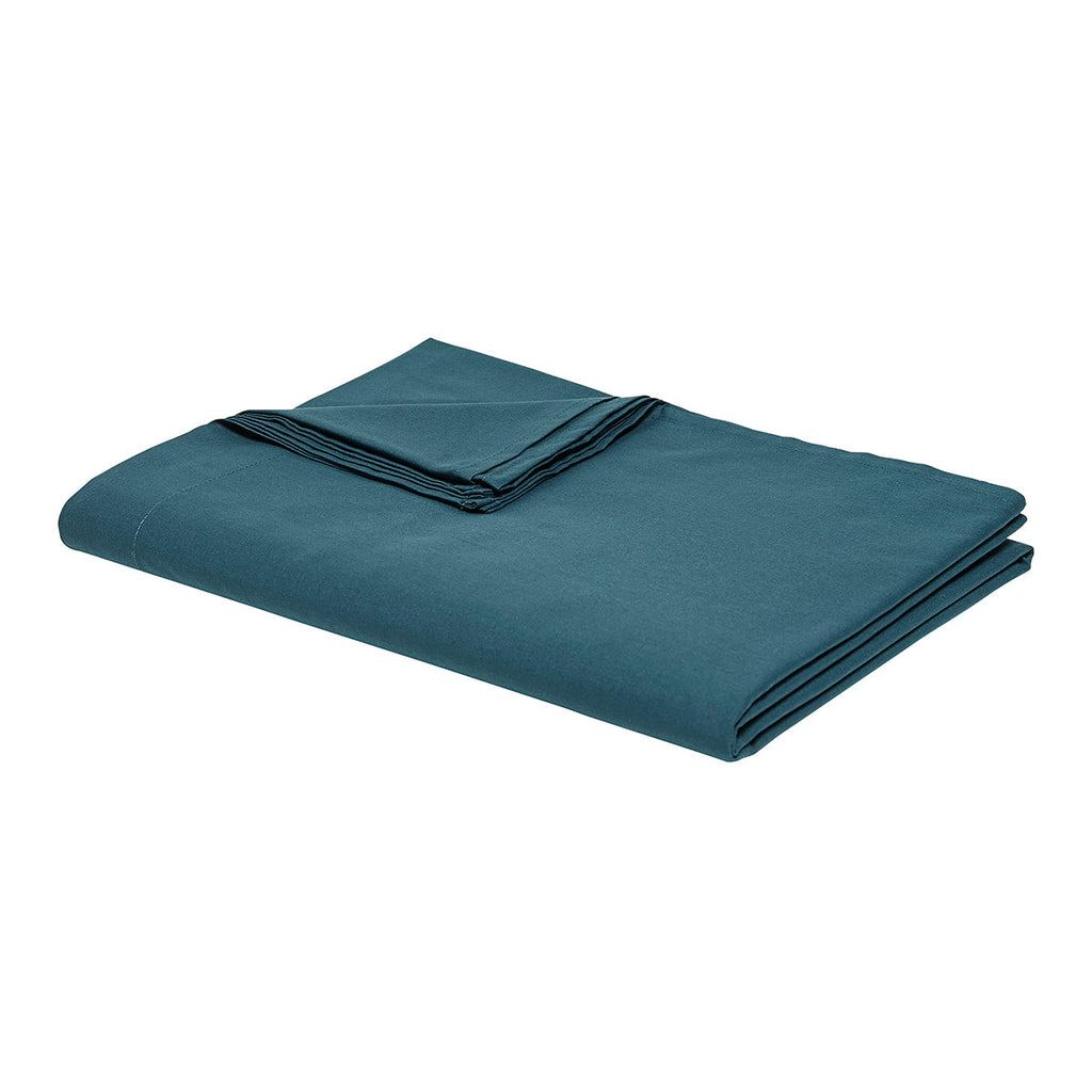 Permanent Unis Essential - Drap Plat - Bleu