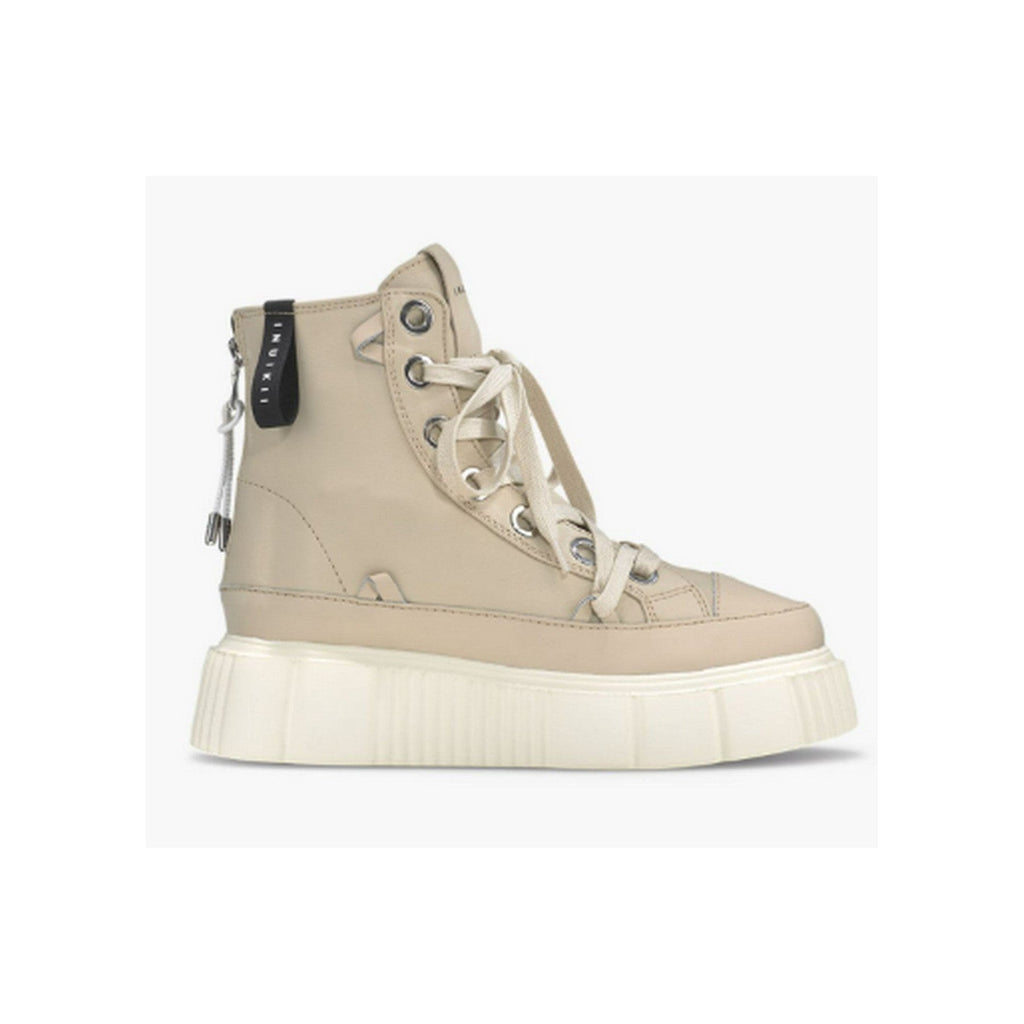 Baskets Mathilda Leather High - Beige