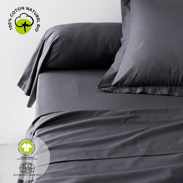 Organic - Taie Traversin Organic - Gris
