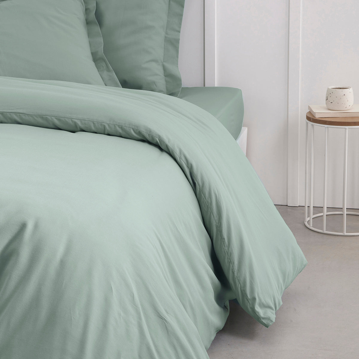 Uni Organic - Housse De Couette - Celadon