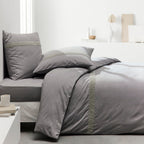 Percale Permanent Premium - Drap Housse Percale - Acier