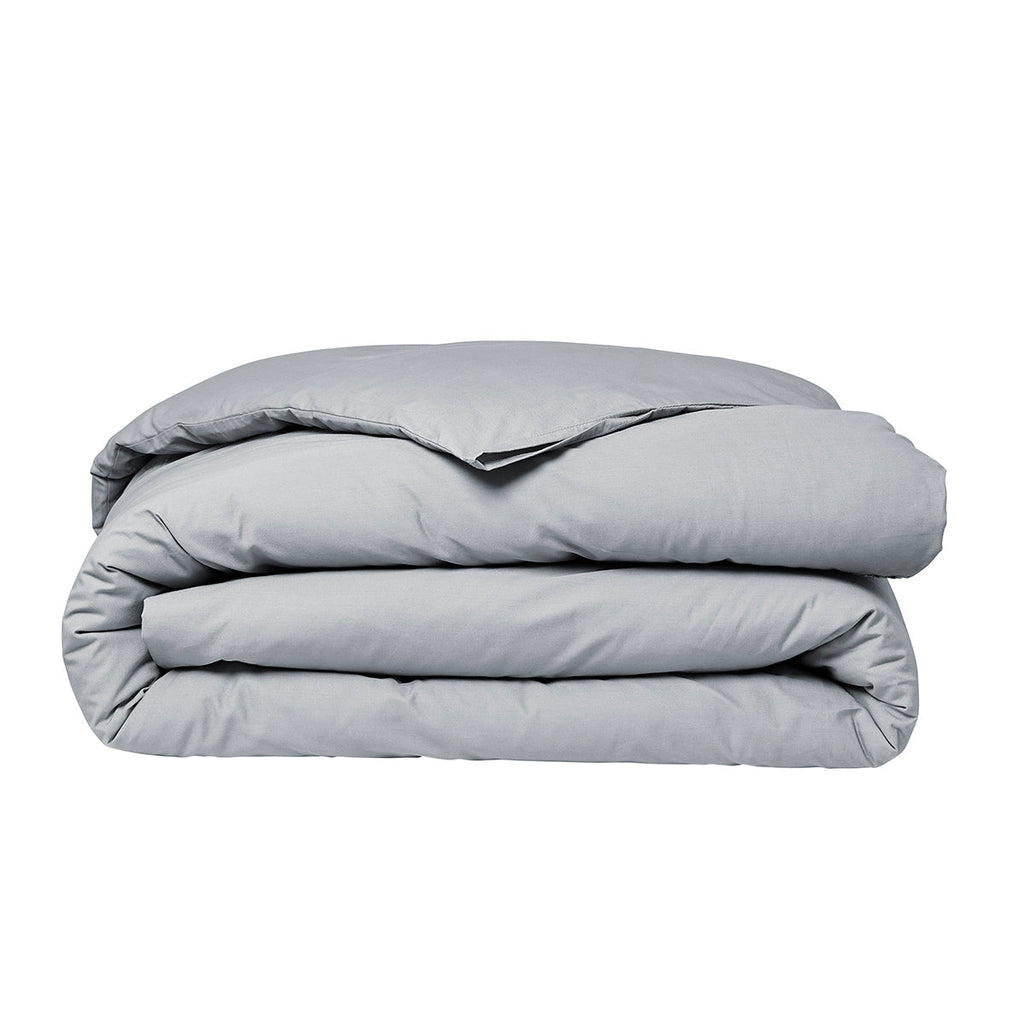 Percale Permanent Premium - Parure De Lit Macramé Percale - Acier