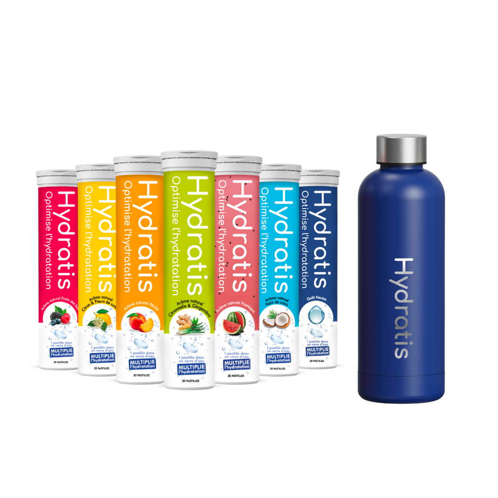 Pack Gourde Bleue + 7 Tubes