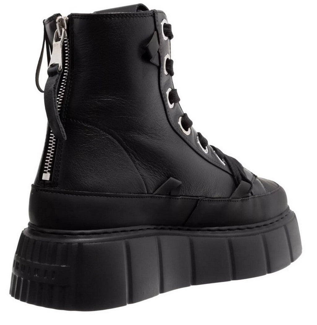 Baskets Leather Mathilda - Black