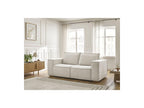 Chelsea - Canapé Droit Convertible Ouverture Express - Tissu Texturé - 160X200