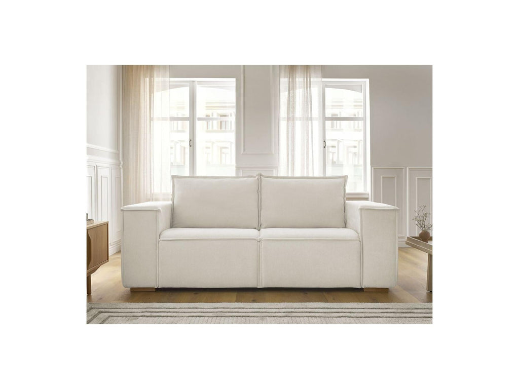 Chelsea - Canapé Droit Convertible Ouverture Express - Tissu Texturé - 140X200