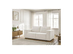 Chelsea - Canapé Droit Convertible Ouverture Express - Tissu Texturé - 140X200