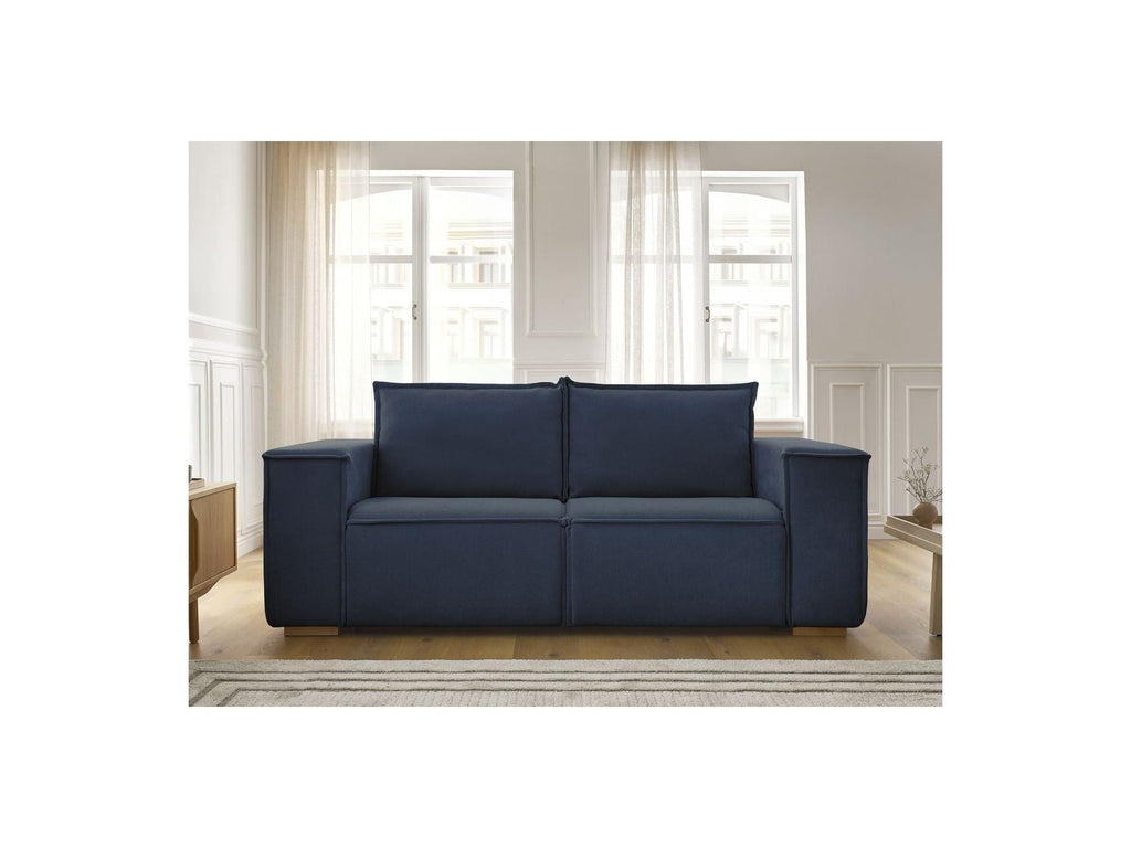 Chelsea - Canapé Droit Convertible Ouverture Express - Tissu Texturé - 140X200