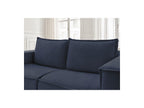 Chelsea - Canapé Droit Convertible Ouverture Express - Tissu Texturé - 160X200