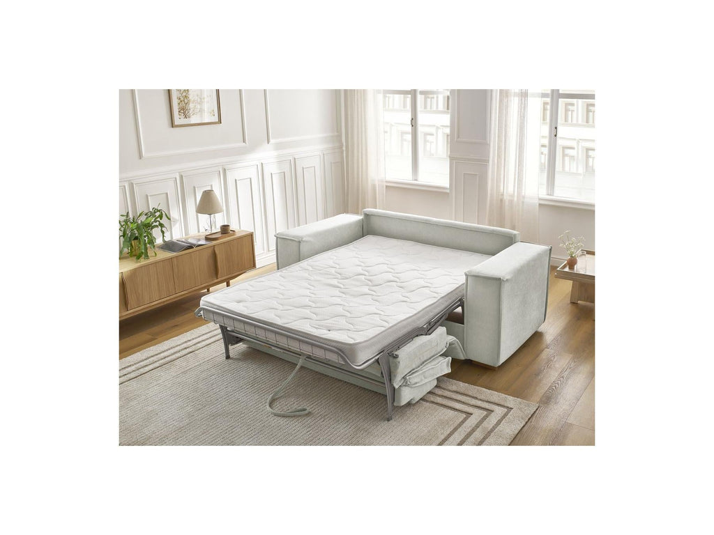 Chelsea - Canapé Droit Convertible Ouverture Express - Tissu Texturé - 140X200