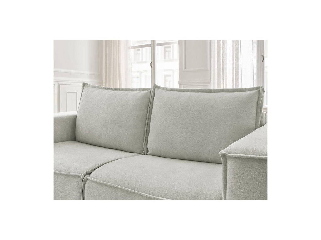 Chelsea - Canapé Droit Convertible Ouverture Express - Tissu Texturé - 140X200
