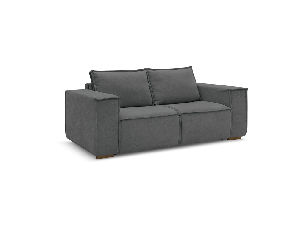Chelsea - Canapé Droit Convertible Ouverture Express - Tissu Texturé - 140X200