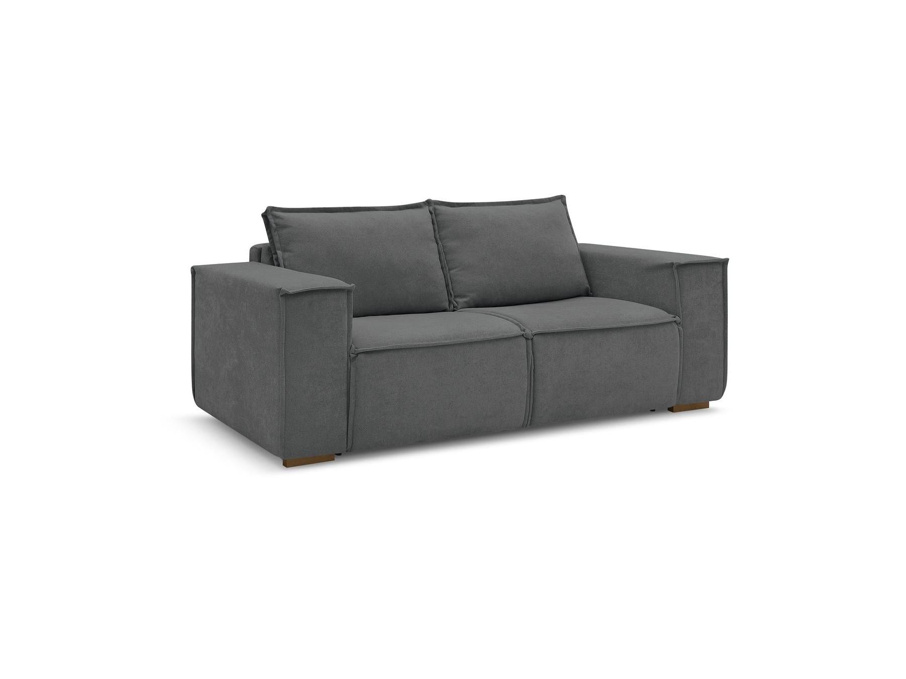 Chelsea - Canapé Droit Convertible Ouverture Express - Tissu Texturé - 160X200