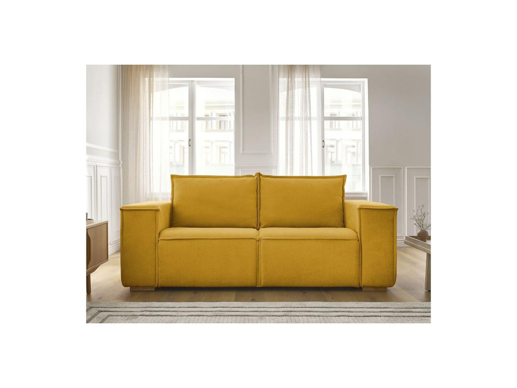 Chelsea - Canapé Droit Convertible Ouverture Express - Tissu Texturé - 160X200