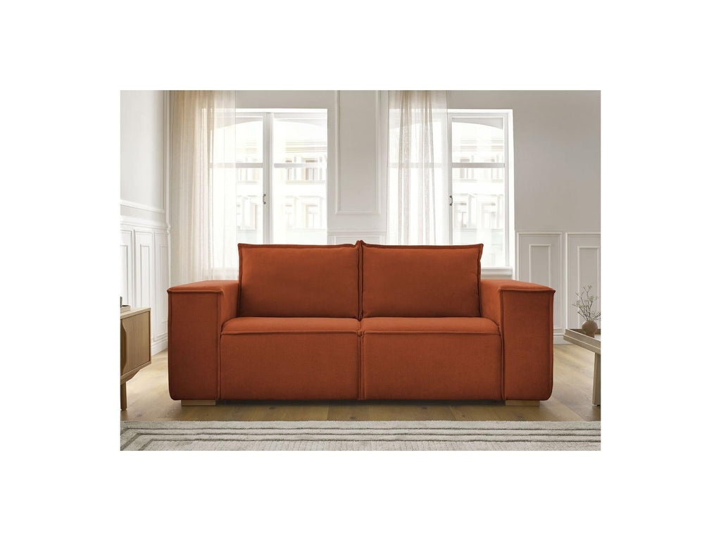 Chelsea - Canapé Droit Convertible Ouverture Express - Tissu Texturé - 140X200