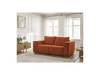 Chelsea - Canapé Droit Convertible Ouverture Express - Tissu Texturé - 140X200