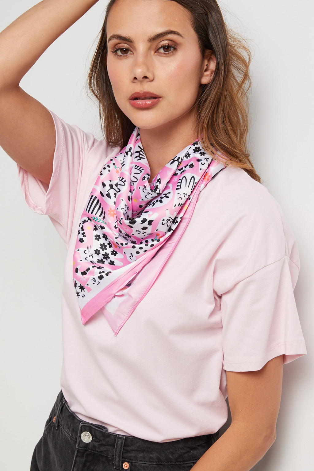 Foulard - Rose - Femme