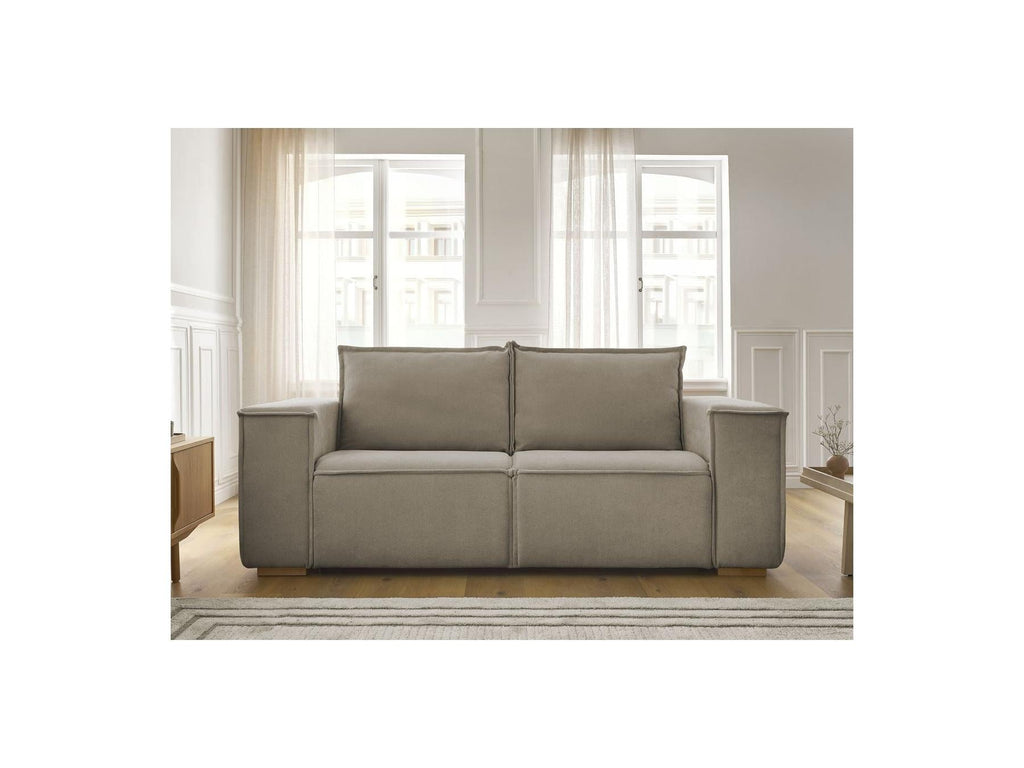 Chelsea - Canapé Droit Convertible Ouverture Express - Tissu Texturé - 140X200