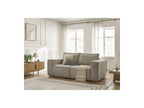 Chelsea - Canapé Droit Convertible Ouverture Express - Tissu Texturé - 140X200