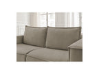 Chelsea - Canapé Droit Convertible Ouverture Express - Tissu Texturé - 140X200