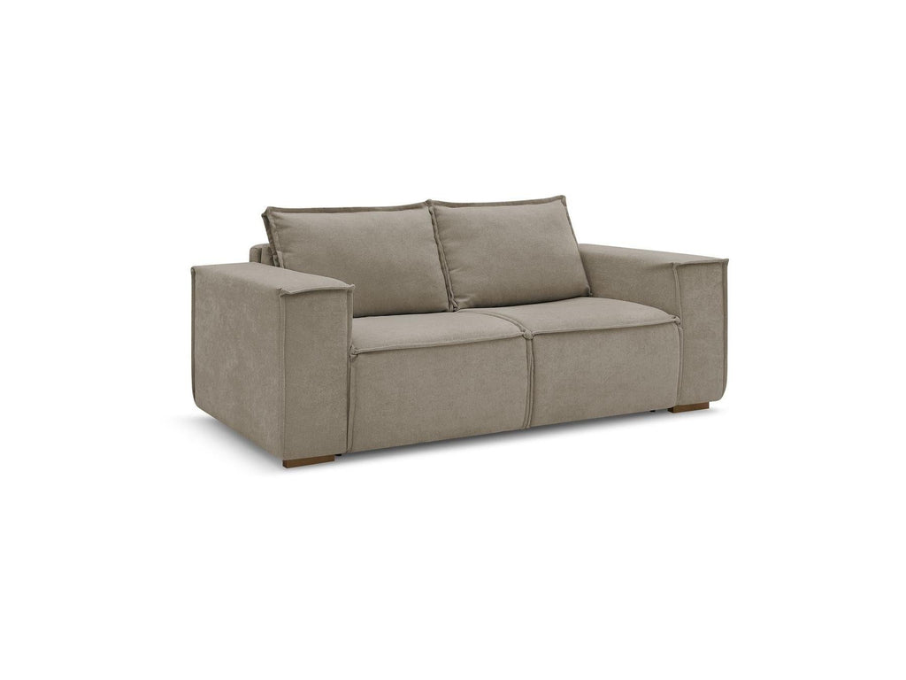 Chelsea - Canapé Droit Convertible Ouverture Express - Tissu Texturé - 140X200