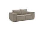 Chelsea - Canapé Droit Convertible Ouverture Express - Tissu Texturé - 140X200