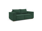Chelsea - Canapé Droit Convertible Ouverture Express - Tissu Texturé - 140X200