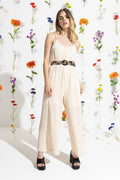 Le Jumpsuit Bonnie Dentelle Beige