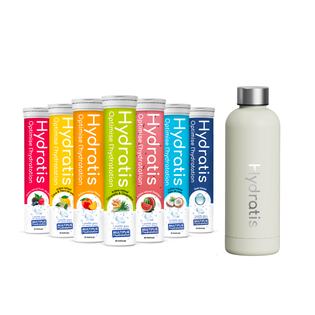 Pack Gourde Blanche + 7 Tubes