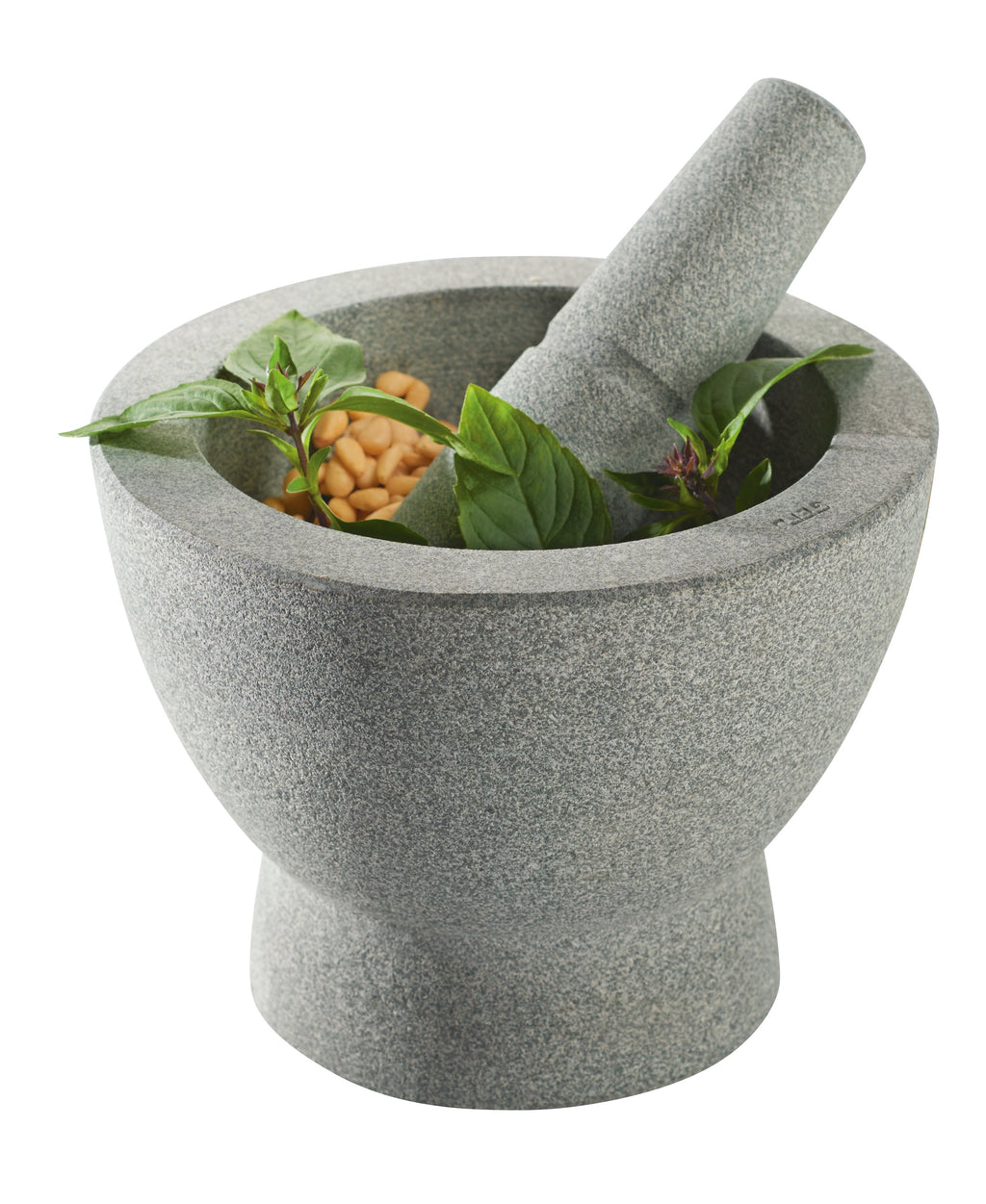 Crunchy - Mortier - Granit - 17cm - Gris