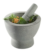 Crunchy - Mortier - Granit - 17cm - Gris