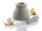 Crunchy - Mortier - Granit - 17cm - Gris