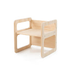 Set De 2 Chaises/Tables Montessori - Naturel