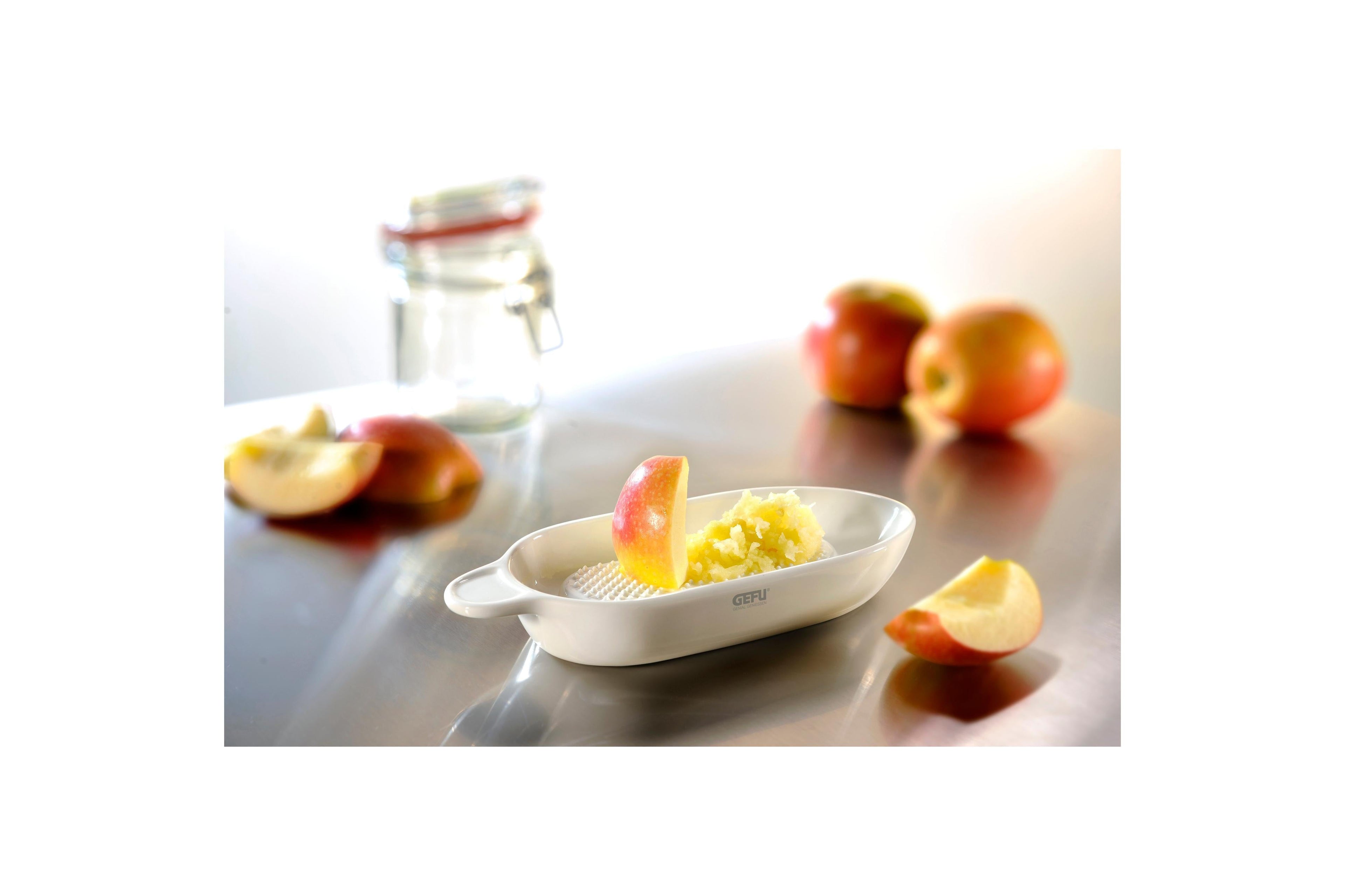 Fruttare - Râpe À Fruits Et Légumes - Céramique - Blanc