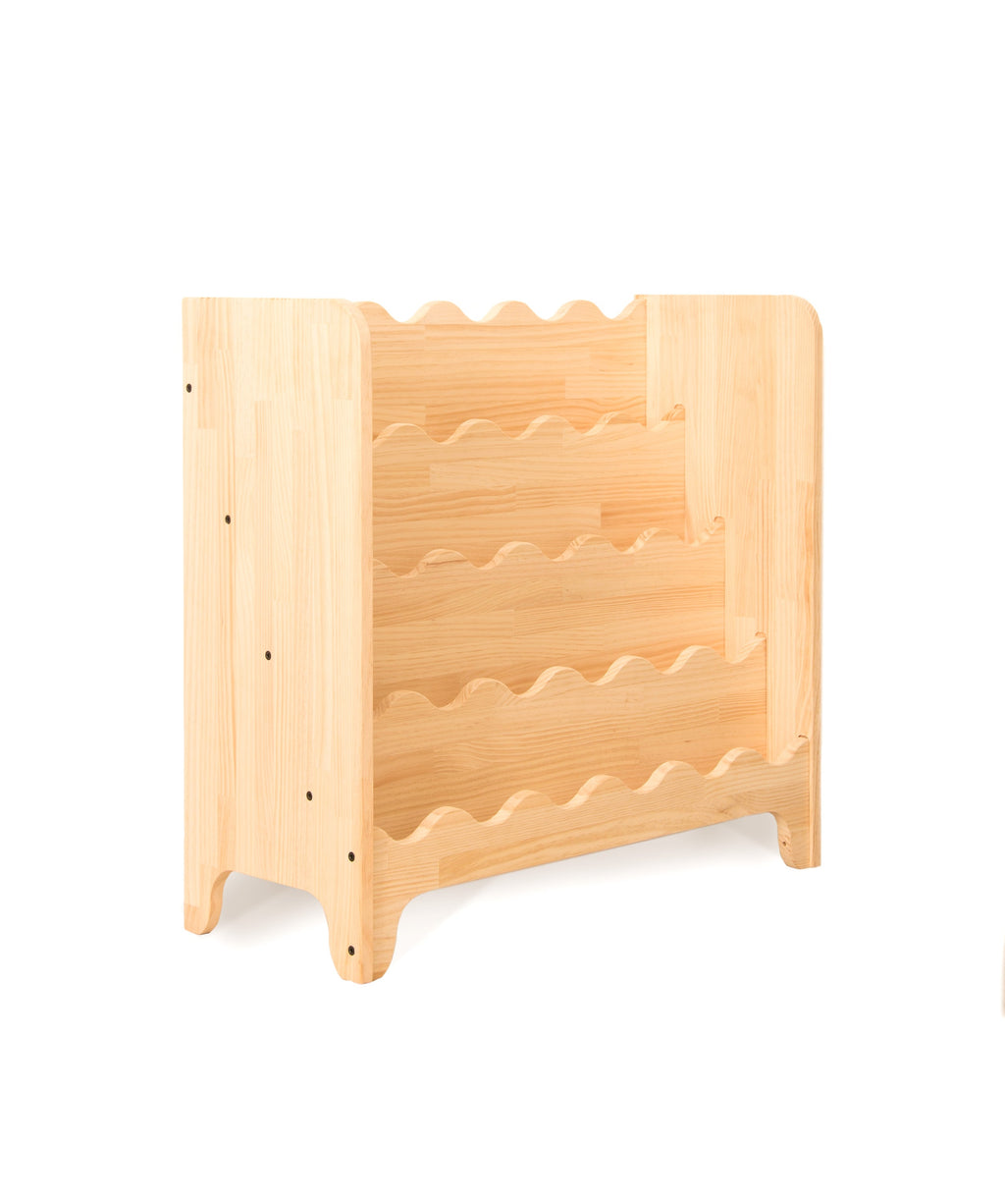 Bibliothèque En Tissu Waves - Naturel