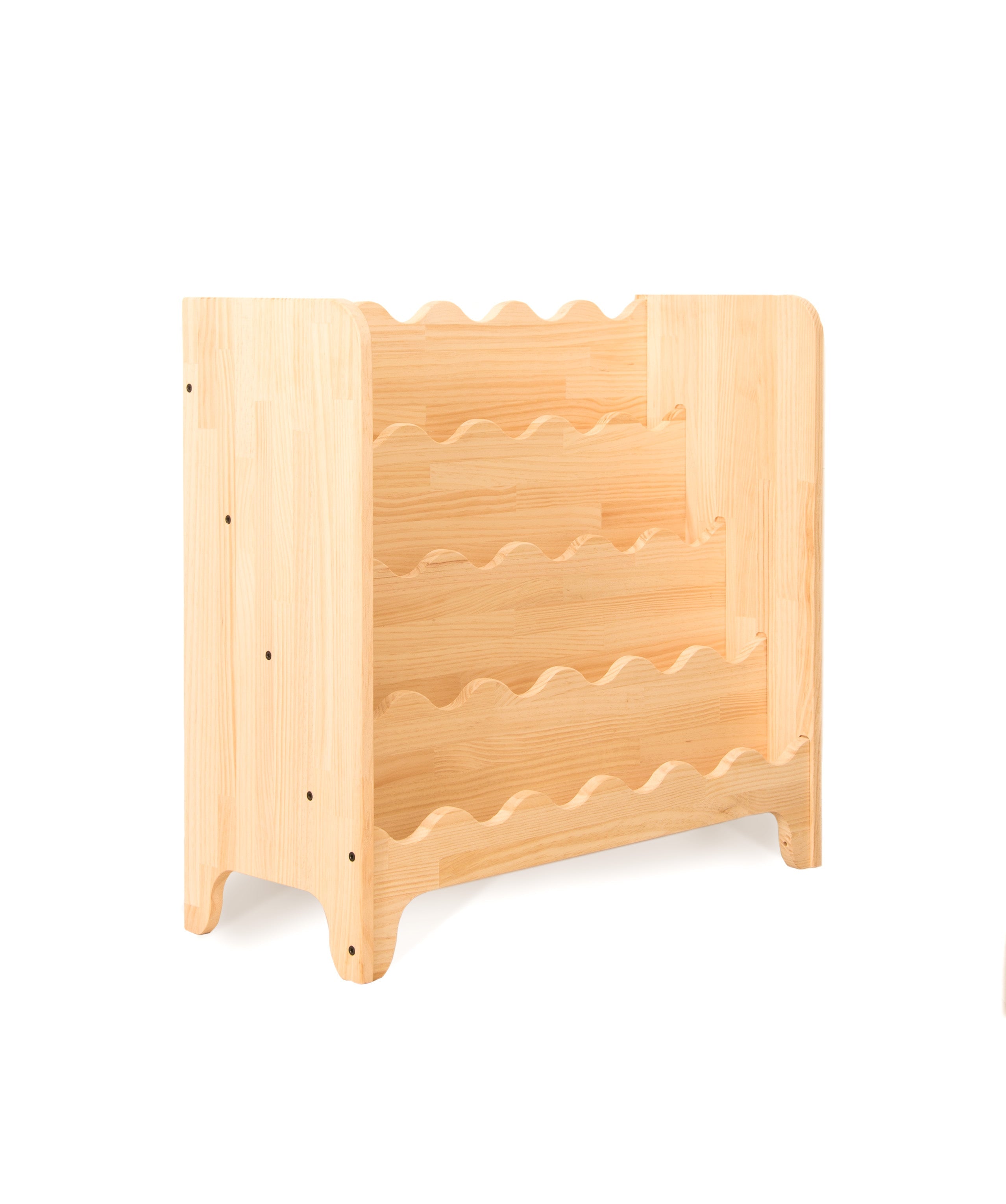 Bibliothèque En Tissu Waves - Naturel