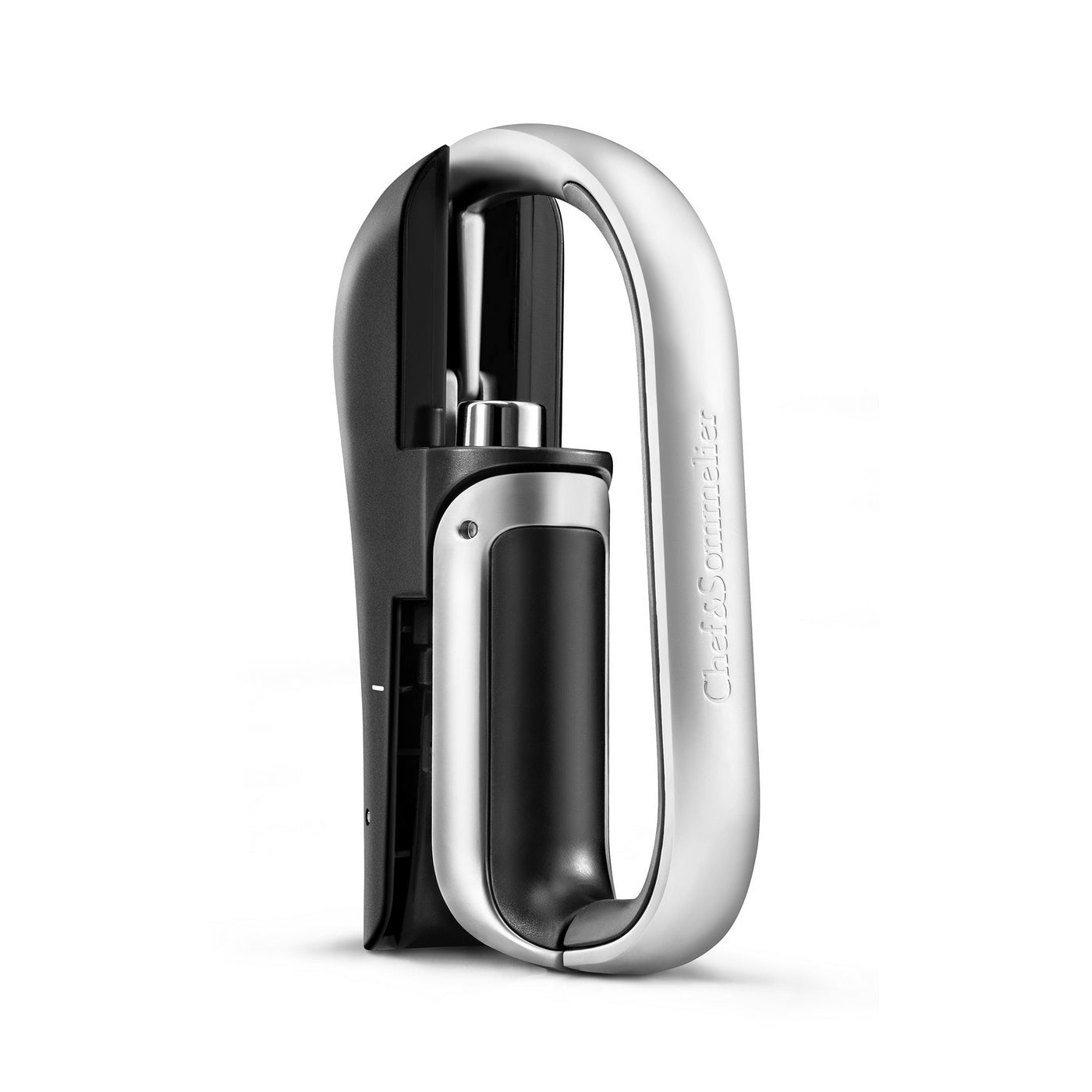 Lever - Tire Bouchon À Levier - Inox/Abs Et Élastomère - Inox/Noir