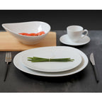 Sven Blanc - Coffret 6 Assiettes Plates - Porcelaine - Blanc