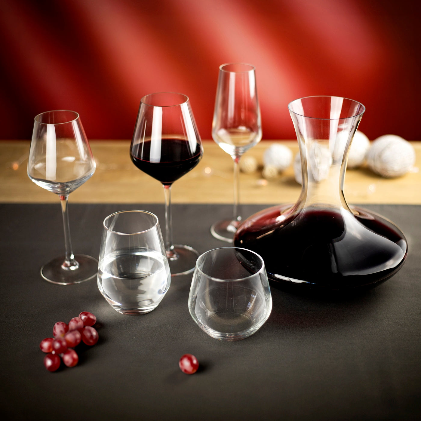 Diamantis - Lot De 8 Verres À Pied 38Cl - Cristallin Expert - Translucide