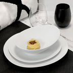 Sven Blanc - Service 18 Pièces - Porcelaine - Blanc
