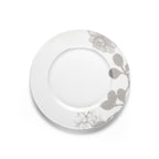Gardena - Service 18 Pièces - Porcelaine - Blanc/Gris