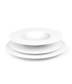 Batik - Service 18 Pièces - Porcelaine - Blanc