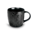 Black Japan - 6 Tasses Café/Thé - Grès - Noir