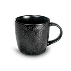 Black Japan - 6 Tasses Café/Thé - Grès - Noir