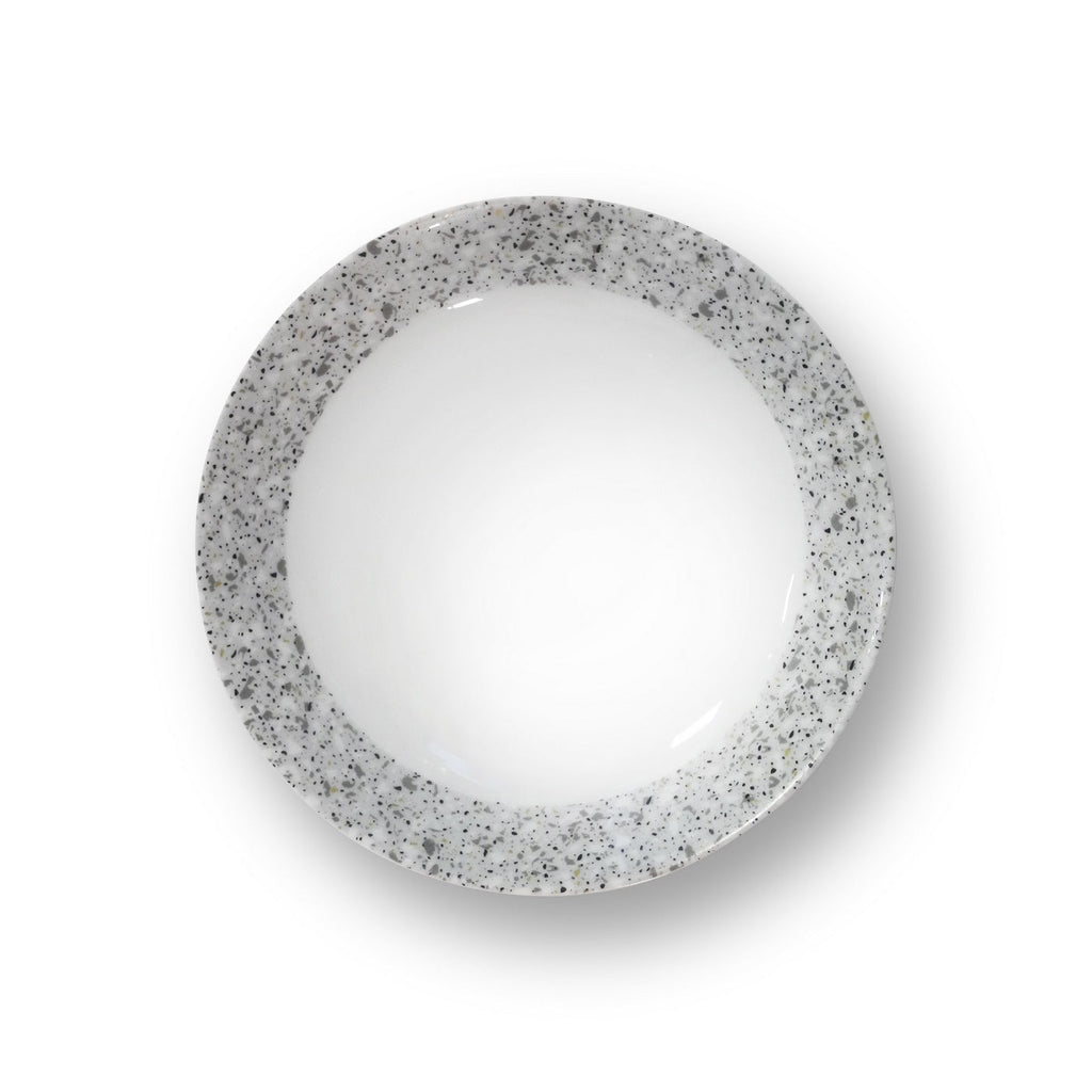 Cosmo - Service 18 Pièces - Porcelaine - Blanc/Gris