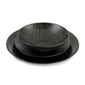 Tweed Noir - Service 18 Pièces - Grès - Noir
