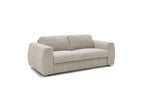Hugo - Canapé Droit Convertible Ouverture Express - Tissu Texturé - 160X190