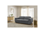 Hugo - Canapé Droit Convertible Ouverture Express - Tissu Texturé - 160X190